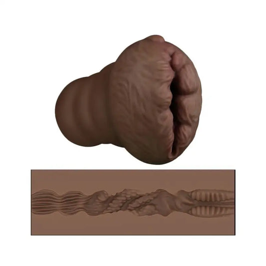 Experience Unmatched Pleasure with Lovetoy Aliens Pie Number 3 Masturbator Flesh Brown