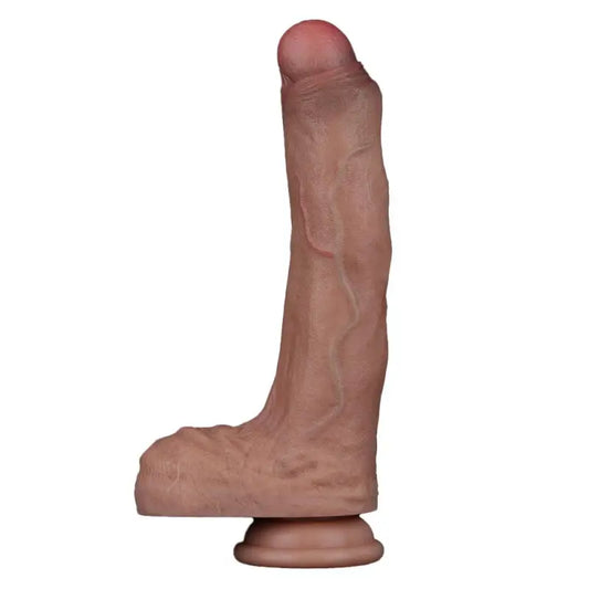Experience Unmatched Pleasure with Lovetoy Dual Layered Silicone Dildo