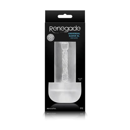Experience Unmatched Pleasure with Renegade Universal Sleeve XL