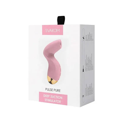 Experience Unmatched Pleasure with Svakom Pulse Pure Deep Suction Stimulator