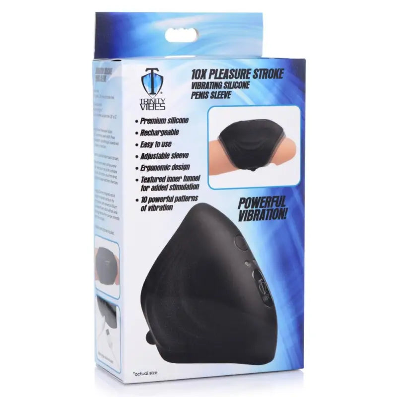 Experience Unmatched Pleasure with the Ultimate Stroke Vibrating Penis Sleeve