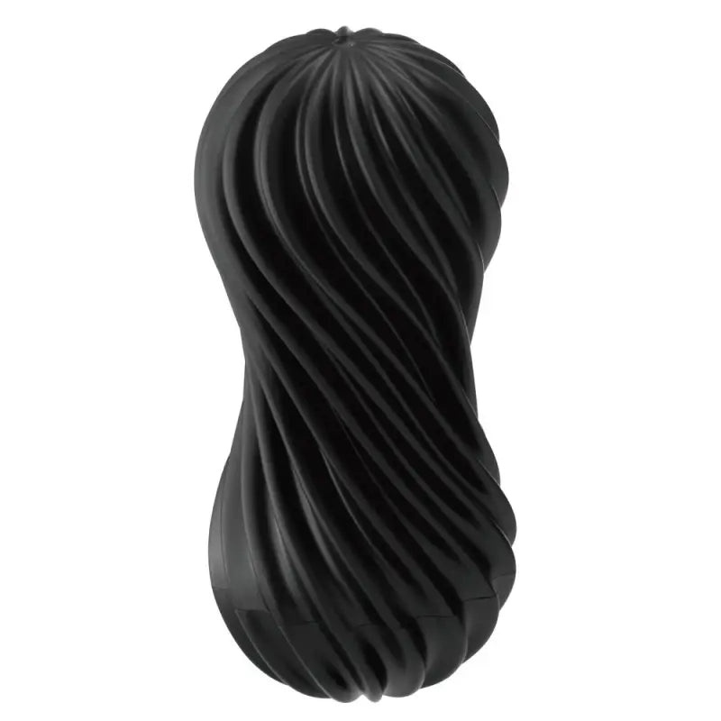 Experience Unmatched Sensation with Tenga Flex Rocky Black Masturbator