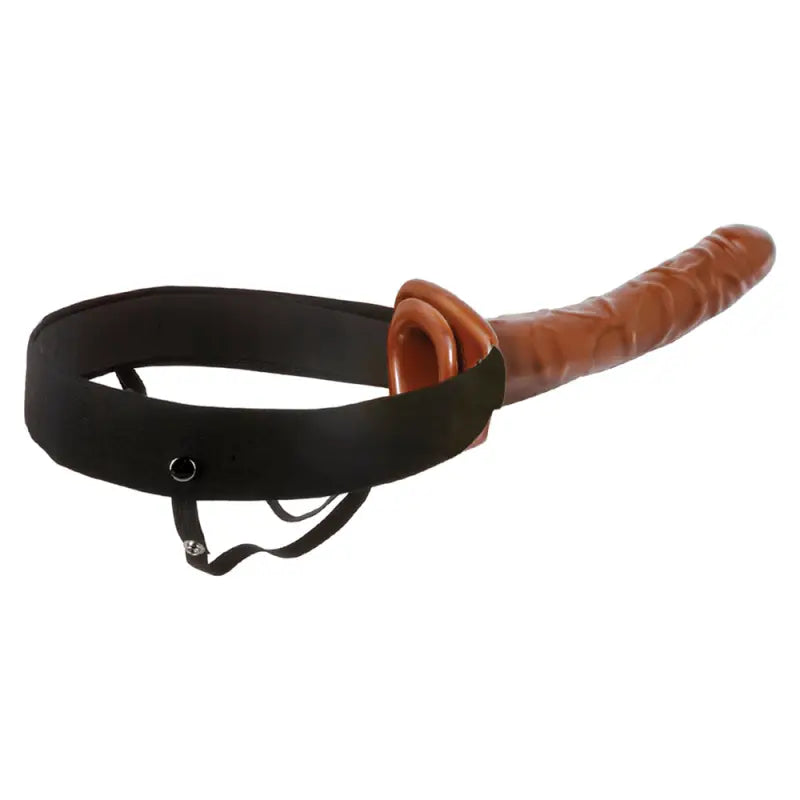 Fetish Fantasy Series Chocolate Dream Hollow Strap-On for Enhanced Pleasure