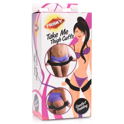 Frisky Take Me Thigh Cuffs for Ultimate Bondage Pleasure