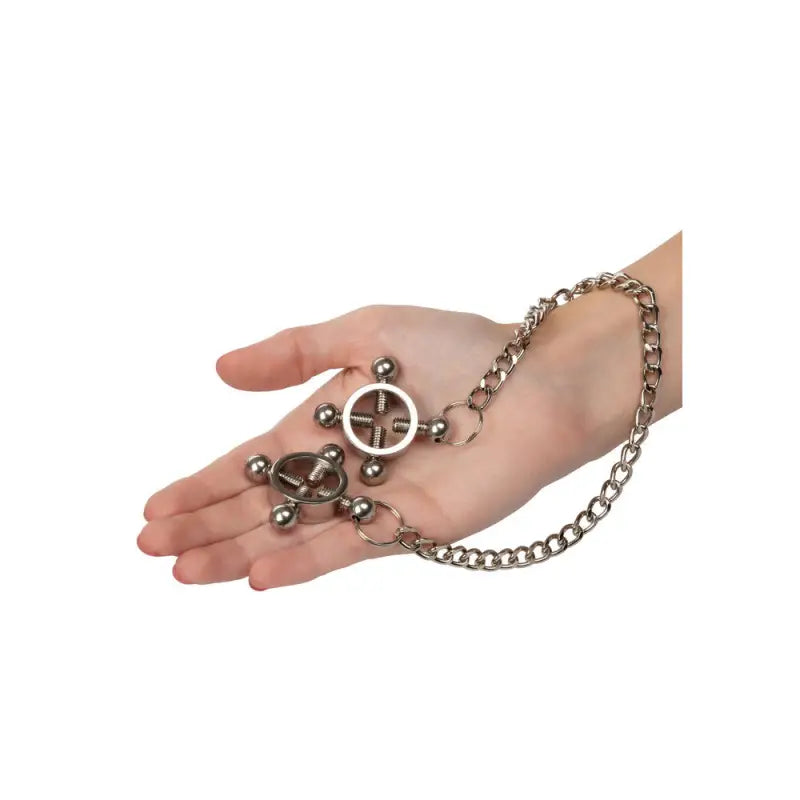 Fully Adjustable Screw-Down 4-Point Press Nipple Grips