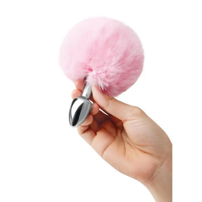 Furry Tales Pink Bunny Tail Butt Plug for Enchanting Adventures