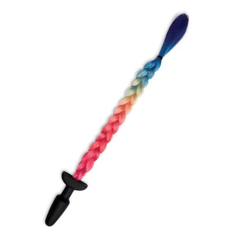 Furry Tales Rainbow Tail Butt Plug for Enchanting Anal Experiences