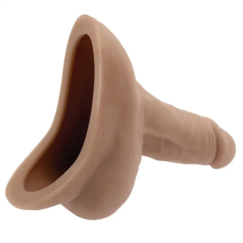 Gender X Stand TPE Med Flesh Dildo for Enhanced Pleasure