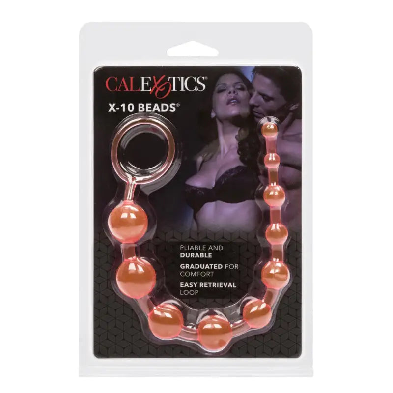 Graduated Anal Beads with Toy Cleaner for Enhanced Pleasure