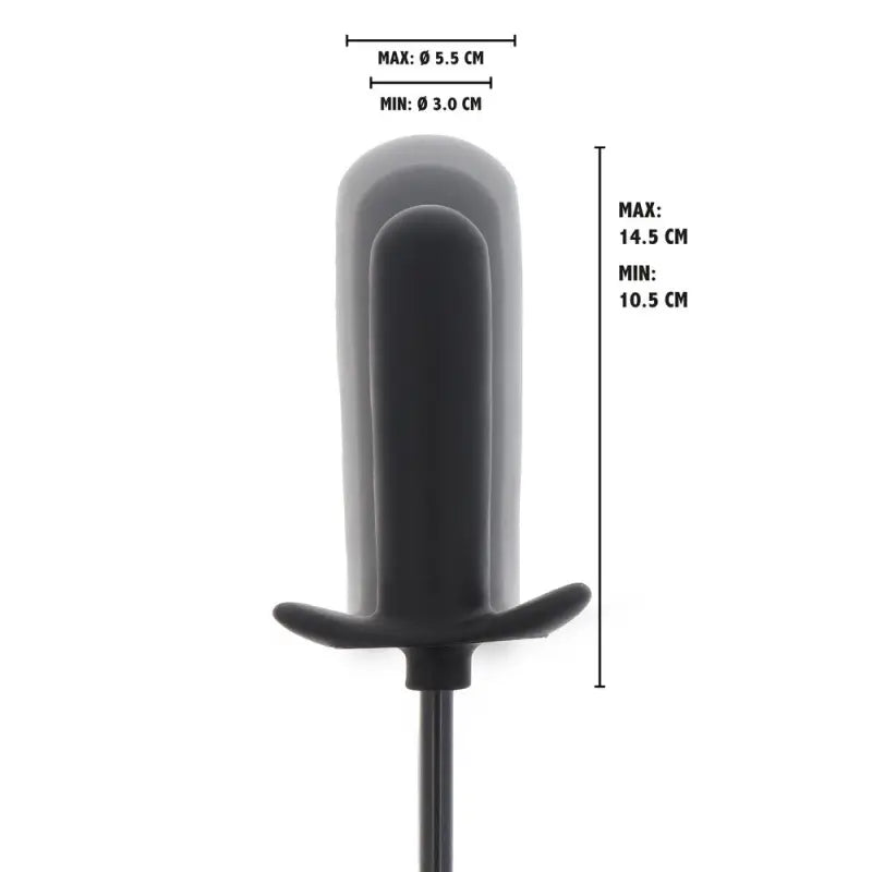 Hidden Desire Extreme Inflatable Smooth Plug for Thrilling Adventure