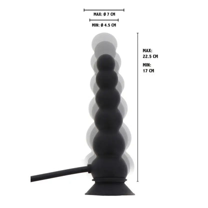 Hidden Desire Extreme Inflatable Suction Base for Ultimate Pleasure