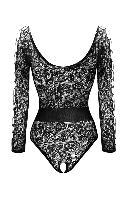 Ignite Passion with the Beauty Night BN6736 Lacey Crotchless Teddy - One Size (S-L)