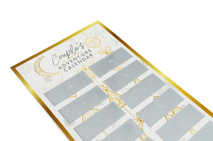 The Couple's Advent-ure Scratch Calendar