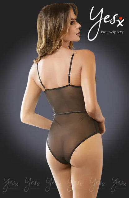 Ignite Passion with the YesX YX988 Bodysuit Black for Ultimate Confidence