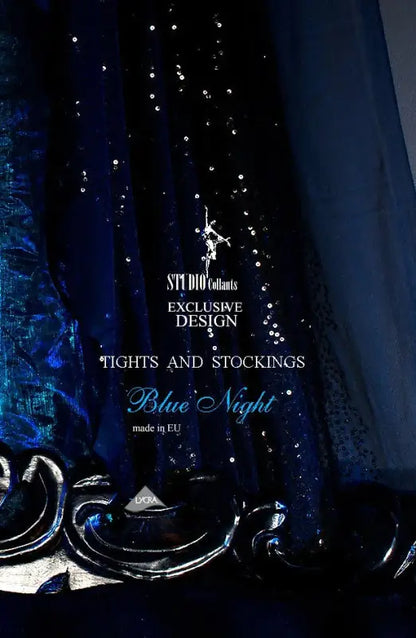 Indulge in Ballerina Blue Night Hold Ups Black for Ultimate Luxury