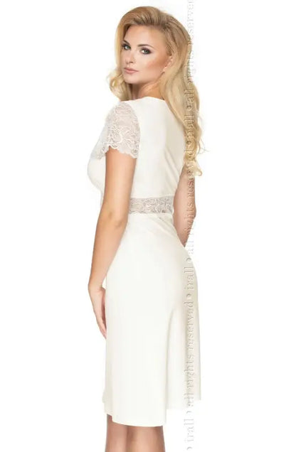 Indulge in Elegance with Irall Cameron Nightdress Cream 2XL-5XL