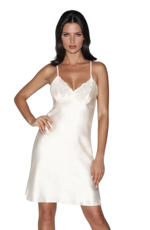 Indulge in Elegance with the Irall Remi Nightdress Cream