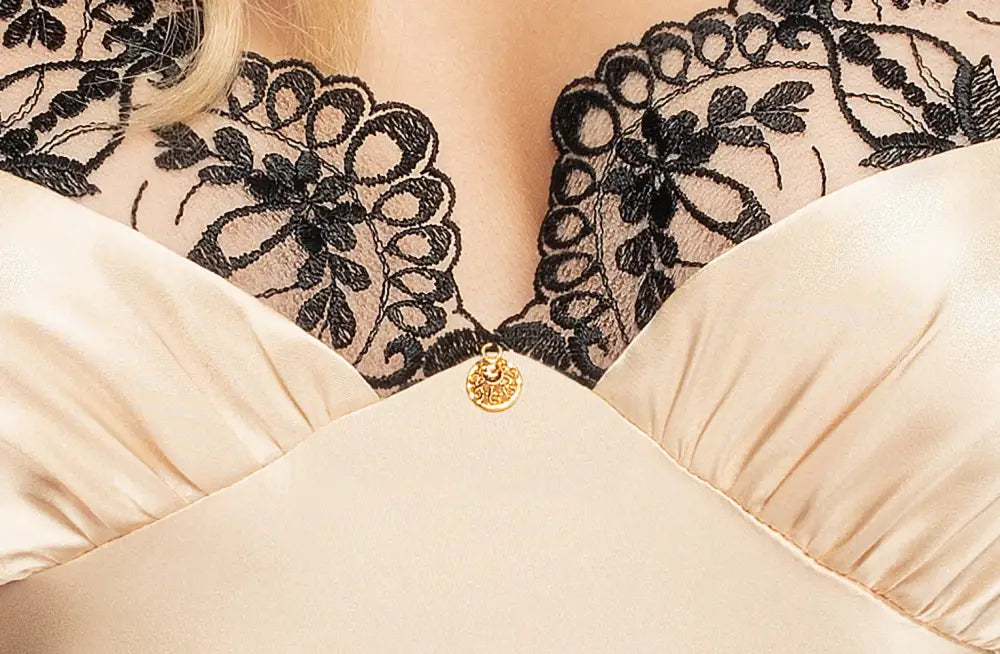Indulge in Elegance with the Mallory II Nightdress in Highest Quality Satin