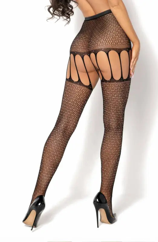 Indulge in Luxury with Beauty Night BN6578 Marisol Integrated Stockings - One Size (S-L)
