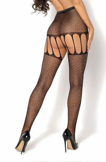 Indulge in Luxury with Beauty Night BN6578 Marisol Integrated Stockings - One Size (S-L)