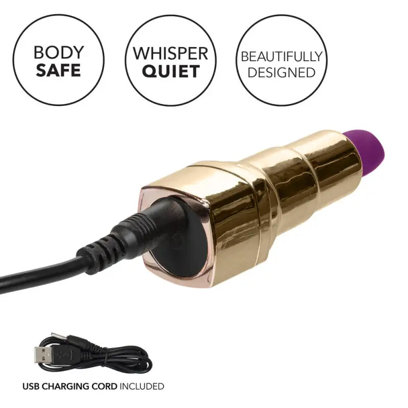 Indulge in Pleasure with the Bad Bitch Rechargeable Lipstick Vibrator
