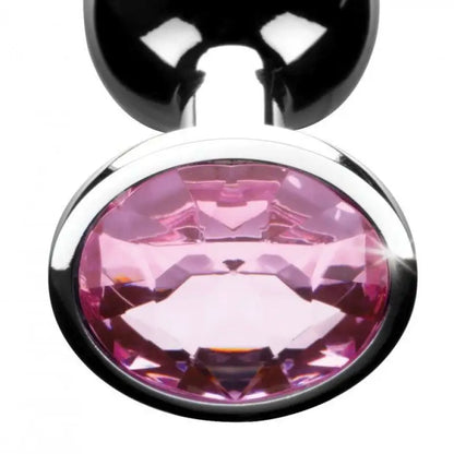 Indulge in Pleasure with the Booty Sparks Pink Gem Medium Anal Plug