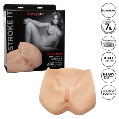 Indulge in Ultimate Pleasure with Life Size Pussy Flesh Pink Experience