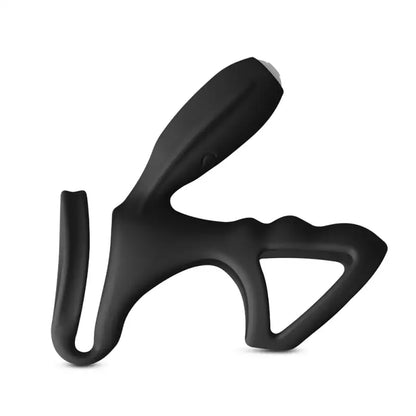 Intense Pleasure Awaits with Clit Vibrator Black and Cockring Combo
