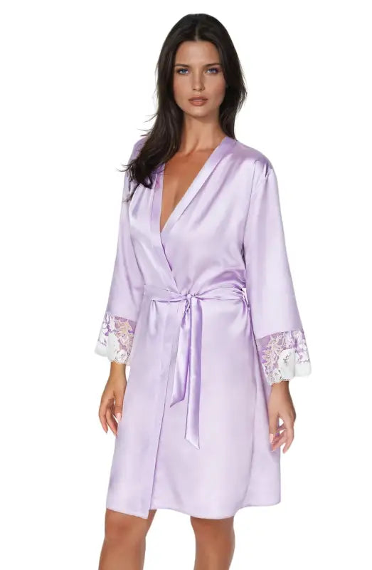 Irall Andromeda Dressing Gown in Lavender for Exquisite Elegance