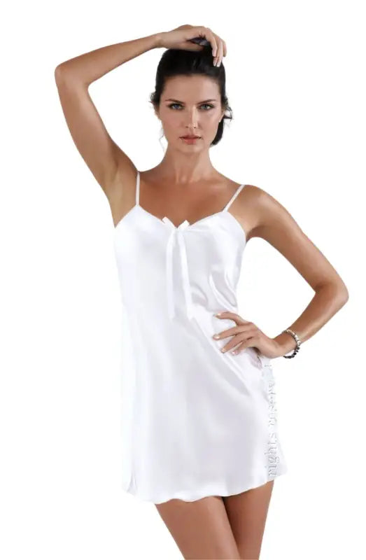 Irall Aria Nightdress White for Timeless Elegance and Modern Desire