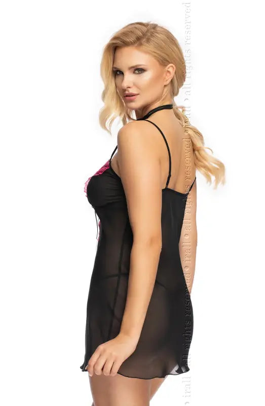 Irall Erotic Flavia Babydoll in Slightly Transparent Chiffon Elegance