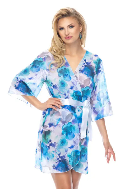 Irall Erotic Kasumi Beautiful Dressing Gown with Stunning Floral Design