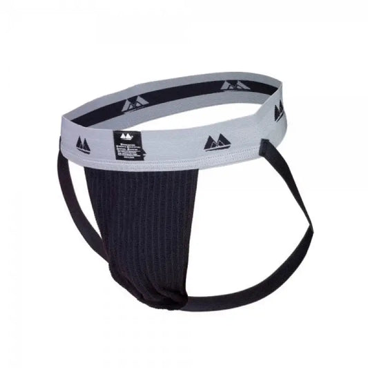 Jockstrap Black with 2 Inch Waistband for Ultimate Comfort and Support