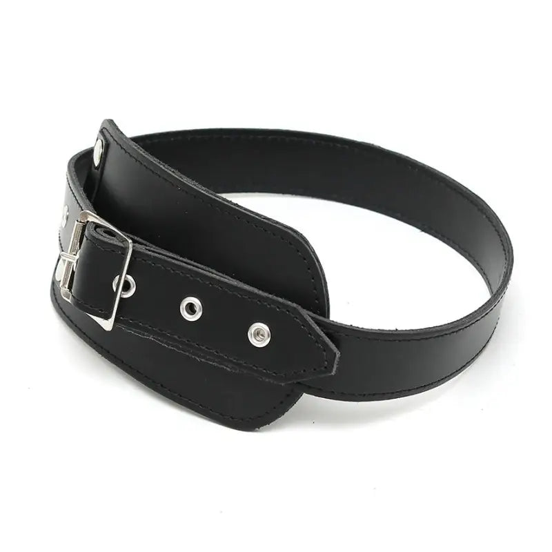 Leather Penis Gag with Adjustable Buckle for Wild Adventures