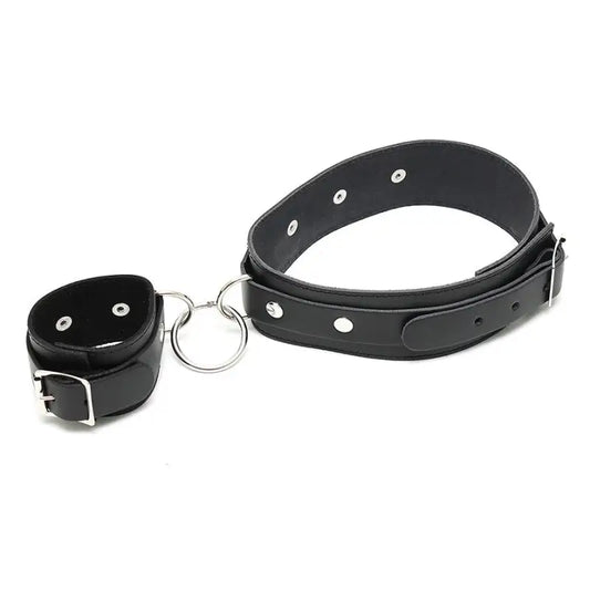Leather Wrist and Leg Cuff for Enhanced Bondage Experiences