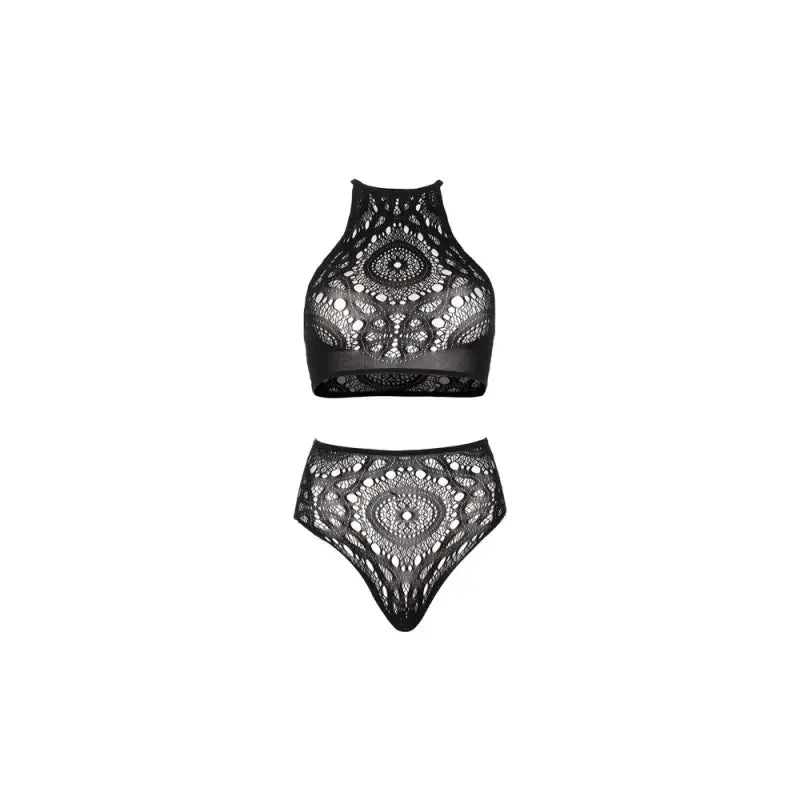 Leg Avenue Lace Top and High Waist String Set for Ultimate Comfort