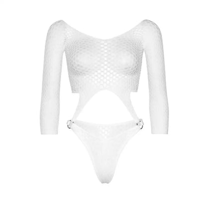 Leg Avenue Thong White Bodysuit for Stylish Outfits