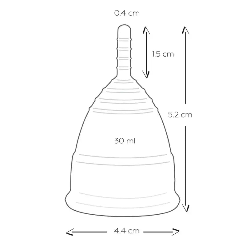 Mae B Intimate Large Menstrual Cups for Comfortable Hygiene
