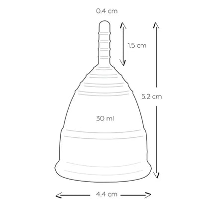 Mae B Intimate Large Menstrual Cups for Comfortable Hygiene