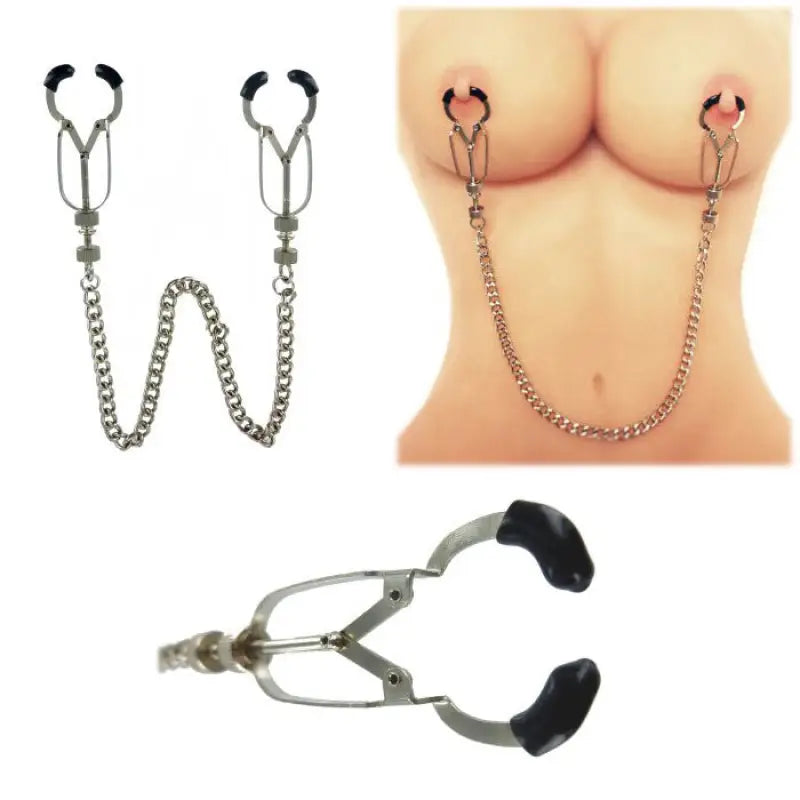 Master Series Bauhaus Precision Nipple Vice for Bondage Gear
