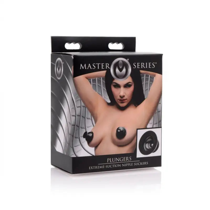 Master Series Plungers Experience Extreme Suction with Silicone Nipple Suckers