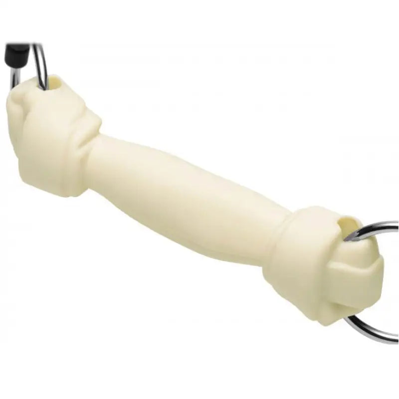 Master Series Silicone Dog Bone Gag for Bondage Enjoyment