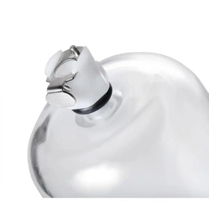 Maximize Pleasure with the Size Matters Ball Cylinder Clear