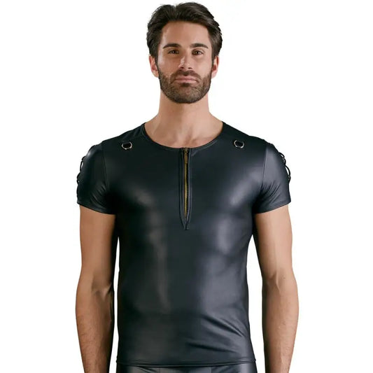 NEK Matte Black Straight Cut Shirt with Ultimate Comfort