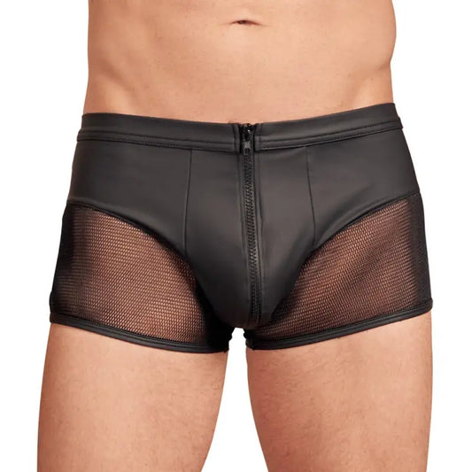 NEK Matte Look Pants with Zip Opening Black for Extremely Comfortable Wear
