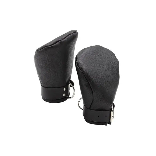 Neoprene Lined Mittens for Puppy Play and Bondage Experiences