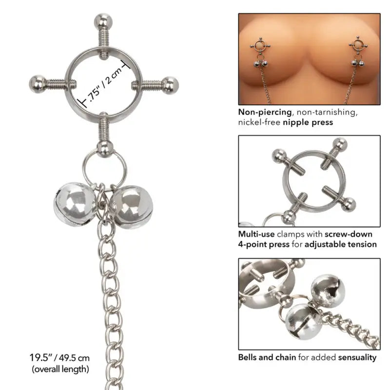 Nipple Grips Bondage Gear with Point Nipple Press Data Design