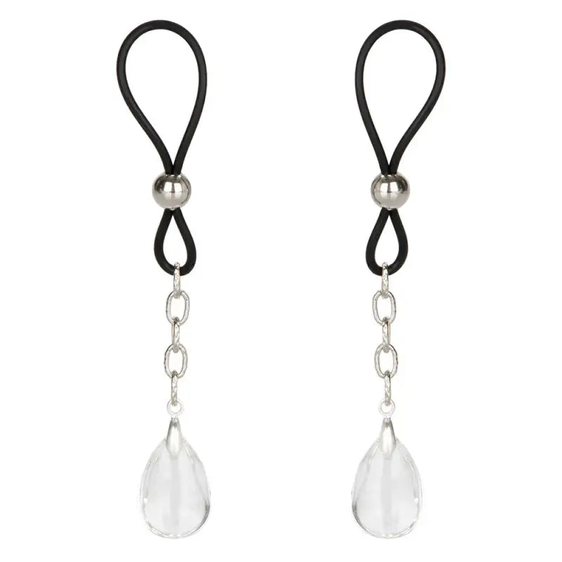 Nonpiercing Nipple Jewellery with Crystal Accents