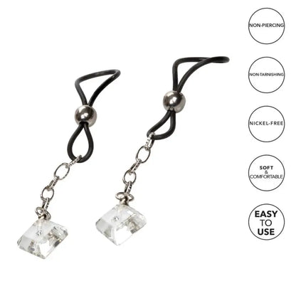 Nonpiercing Nipple Jewellery with Crystal for Nipple Play