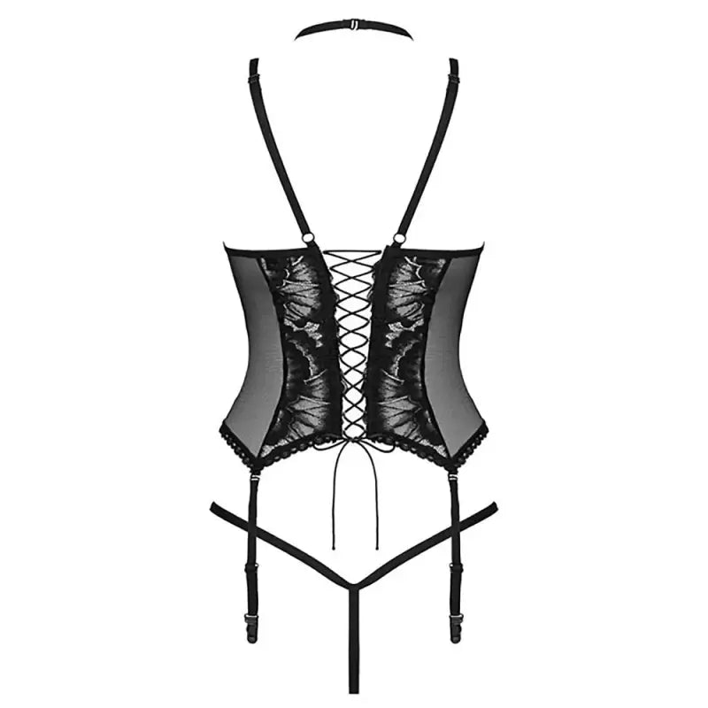 Obsessive Alessya Corset with Underwired Cups in Elegant Lace